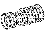 35-09 BRAKE NO.3, 1ST & REVERSE BRAKE (ATM)